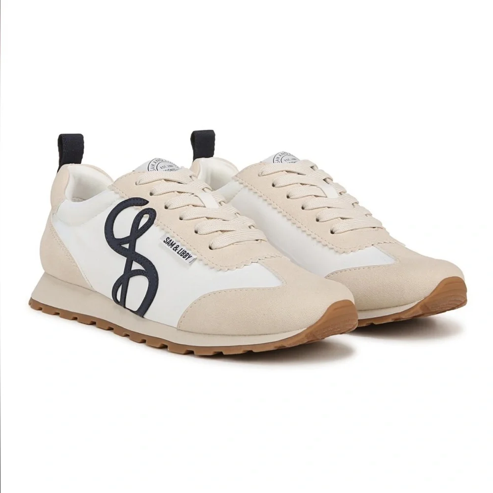 Sam & Libby Rowen Navy/White Sneakers. - Picture 9 of 9